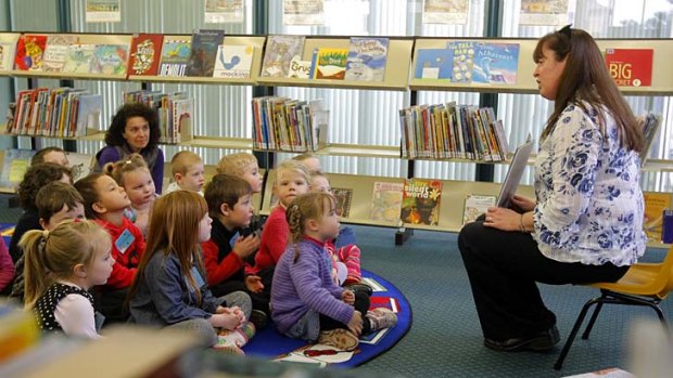 Story hour ... the removal of a children's book from library shelves about a family with lesbian mothers causes a law suit.