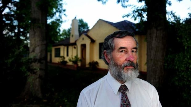ACT National Trust president Eric Martin is concerned for the future of Lanyon Homestead if the trust is closed.