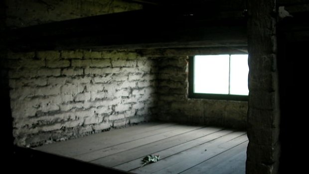 The 'bed' used by Josh Frydenberg's great-aunt in Auschwitz.