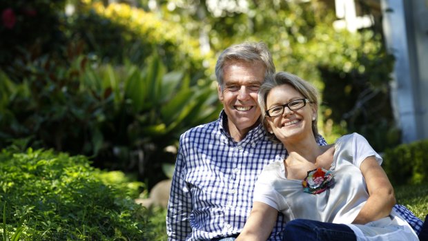 "My rock": Disgraced former Newcastle MP Tim Owen and his wife Charlotte Thaarup-Owen in happier times.