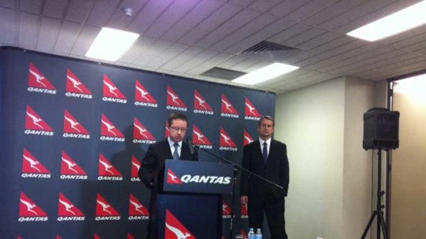 Alan Joyce announces the suspension of flights today in response to the  industrial campaign by ground staff.