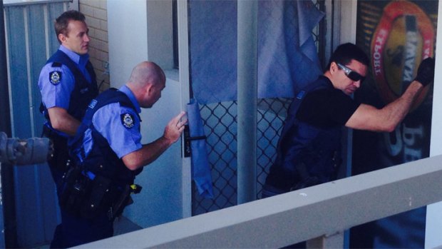 Officers targeting trouble spots in early morning raids.