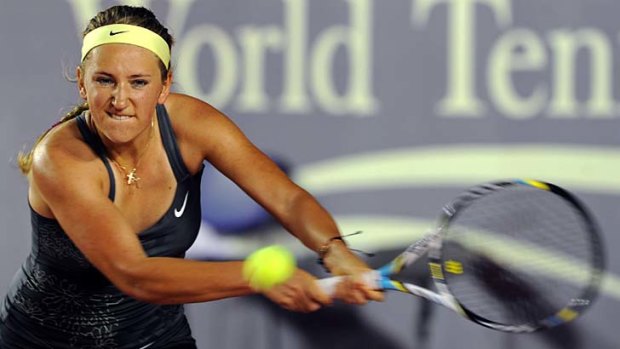 ''I'm here to win the tournament'' ... Victoria Azarenka.