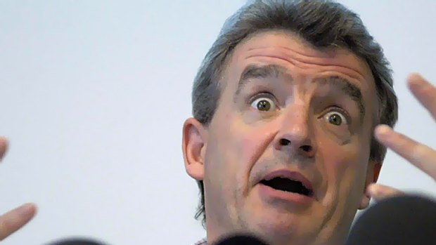 Michael O'Leary airline, Ryanair, is engaging in a war of words with the BBC.