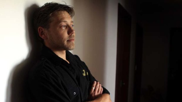 Light in a dark place &#8230; Luke Emanuel found the domestic violence program, which has reduced reoffending, has helped him spot trouble and walk away from it.