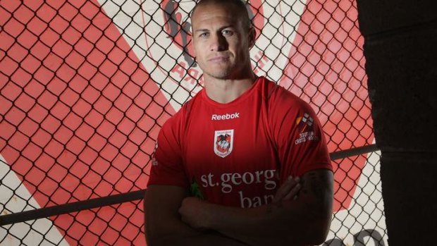 End of an era: St George Illawarra centre Matt Cooper is contemplating hanging up the boots after a season-ending injury.