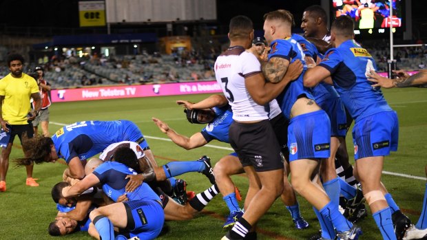 Tempers fray between Italy and Fiji.