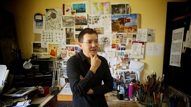 Shaun Tan says people are "quite struck by the fims".