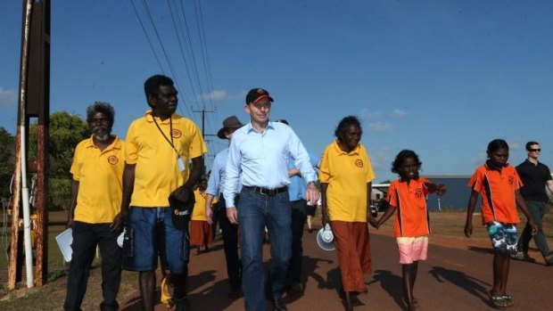 Tony Abbott joins school attendance officers.