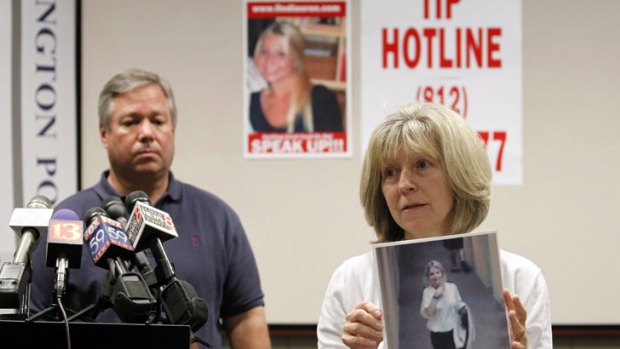 Lauren Spierer's parents hold a press conference to appeal for information on their missing daughter.