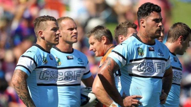 Driven to distraction: Cronulla have opened the season with four consecutive losses.