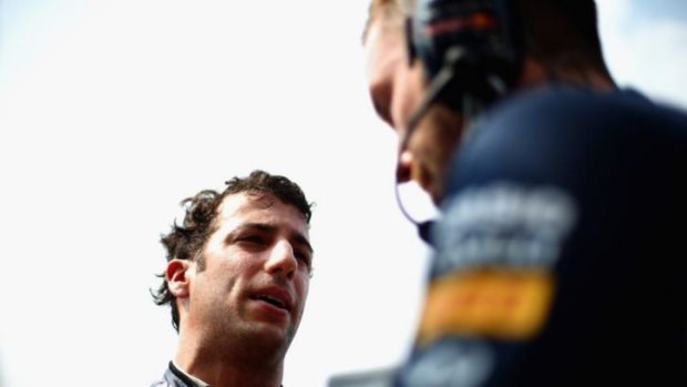 Daniel Ricciardo: "It's been a pretty unlucky start to the season, but that's how it is."