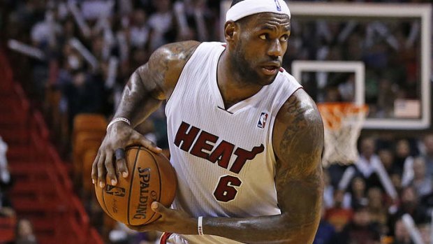Sought after: Miami Heat's LeBron James