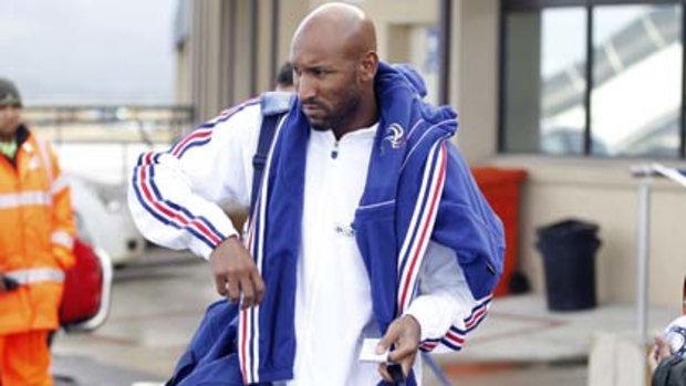 Pack your bags ... France striker Nicolas Anelka has been kicked out of the France squad in South Africa.