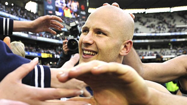 Brownlow medallist Gary Ablett, who is the centre of speculation over his future at Geelong.