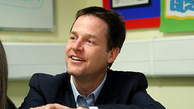 Nick Clegg: Impressive in debate.