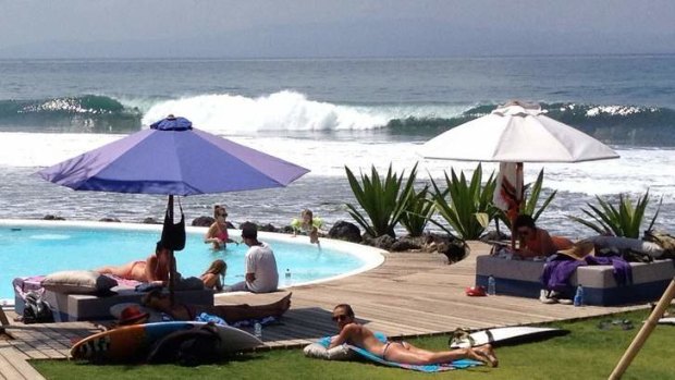 First resort: surf's up at Komune.