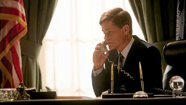 'When they brought out the limousine, I started to weep.': Rob Lowe on his role as JFK in the new telemovie <i>Killing Kennedy</i>.