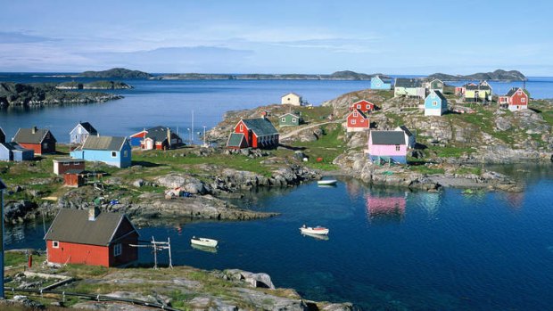The Inuit village of Itleveq.