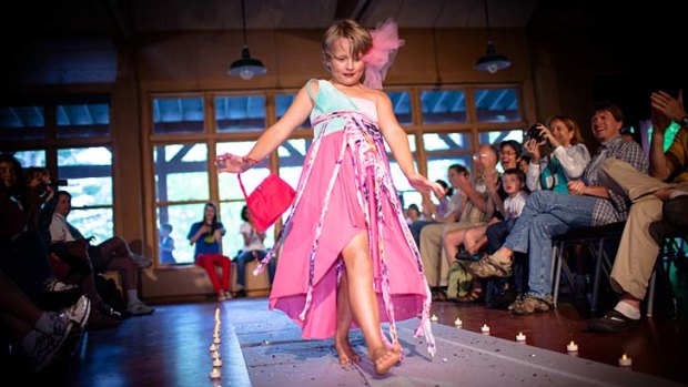 Expressing themselves: The talent and fashion shows are popular at You Are You.