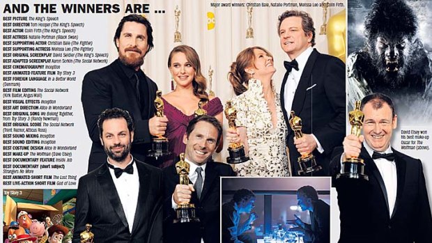 Oscar winners.