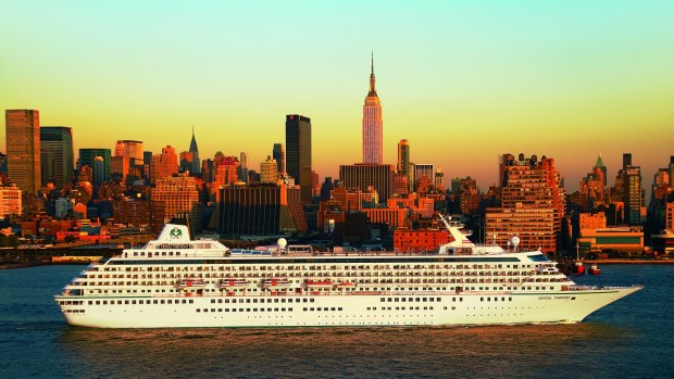 Crystal Symphony in New York City.