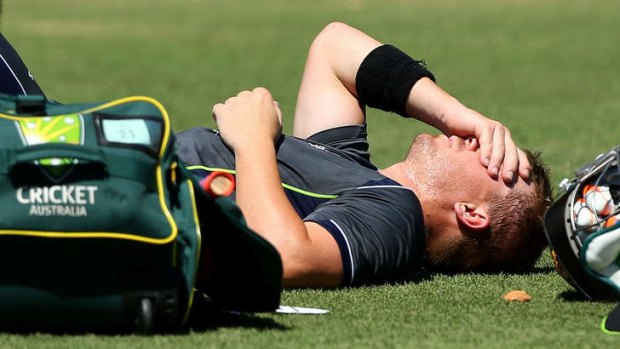 Lay down misere: David Warner will win few friends with his weekend Twitter outburst.