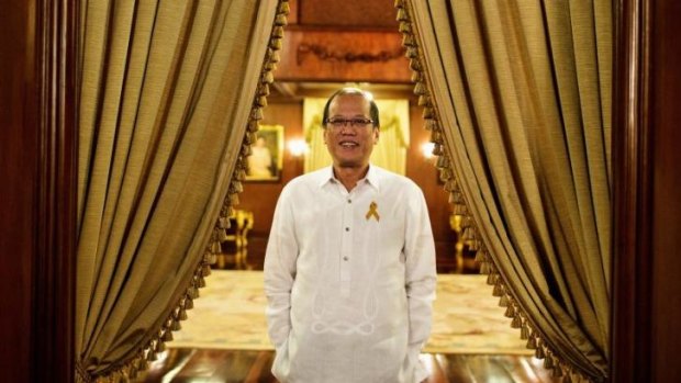 Benigno Aquino III, president of the Philippines, says his country is like Czechoslovakia before World War II.