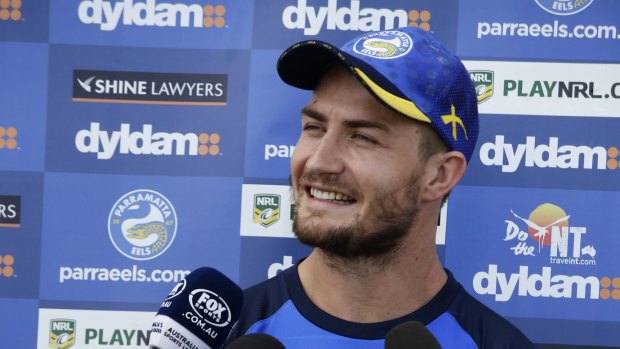 Racing the clock:  Kieran Foran is battling a hamstring injury heading into round one.