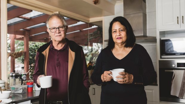 Brian and Rosalind McMahon, who have welcomed measures for older Australians in the federal budget.