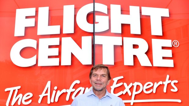 Flight Centre managing director Graham Turner has been busy making acquisitions.