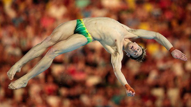 Australian diving champion Matthew Mitcham would be a logical choice for a mentor.