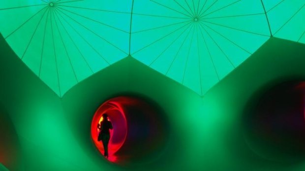 Air architecture: Exxopolis, an interactive walk-in inflatable sculpture covering nearly 1000 square metres, will be part of the Summersalt festival in January and February.