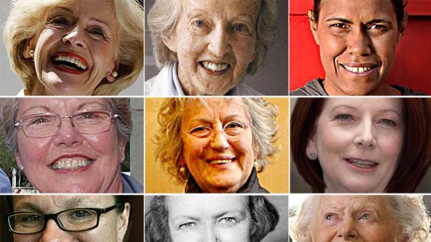 Just some of the women nominated by readers as having the ability to inspire.