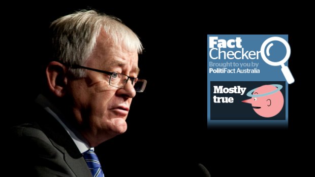 PolitiFact's rating of Andrew Robb's unemployment claim.