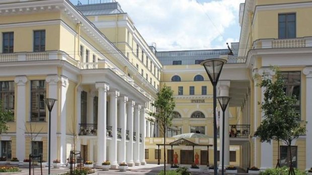 The Official State Hermitage Hotel, St Petersburg.