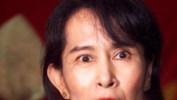 Aung San Suu Kyi...faces five more years in jail.