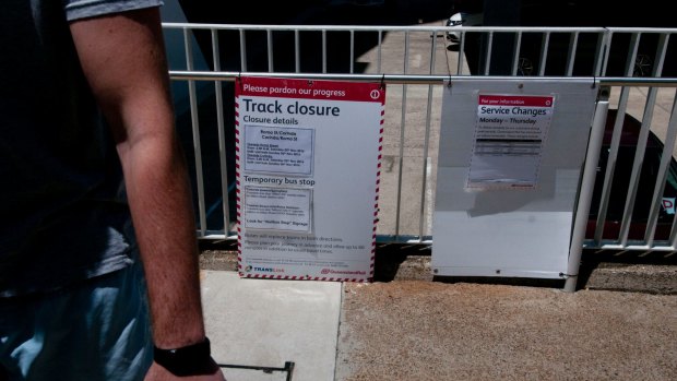 BRISBANE, AUSTRALIA - NOVEMBER 04: Generics at Milton train station.Train timetable problems in Brisbane on November 4, 2016 in Brisbane, Australia. (Photo by Robert Shakespeare/Fairfax Media)