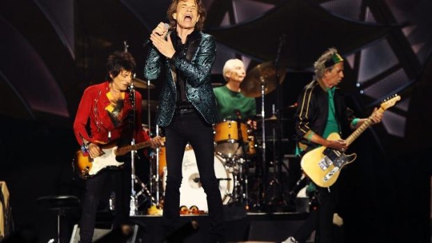 The Rolling Stones, seen here performing at Adelaide Oval, bring their high-energy show to Perth on Wednesday night.