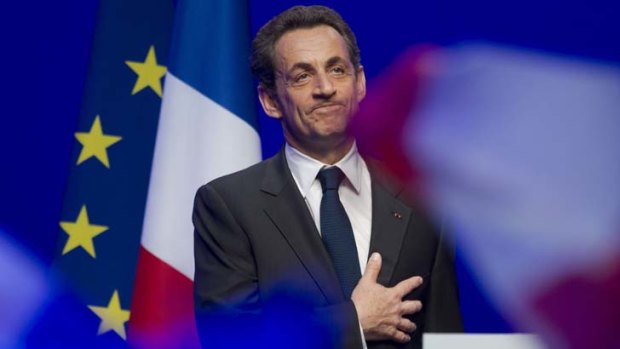 Investors running for the exits ... Socialist candidate Francois Hollande's victory over Nicolas Sarkozy in France's presidential election affected global markets.
