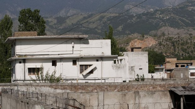 Osama bin Laden's compound.