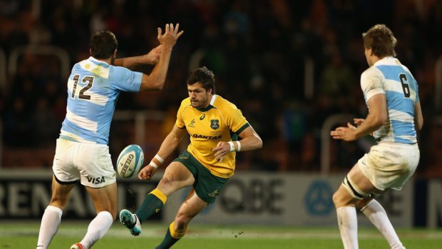 Improvement needed: A better kicking game is one area where the Wallabies can do better.