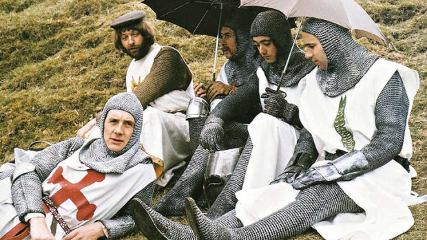 <i>Monty Python And The Holy Grail</i>.