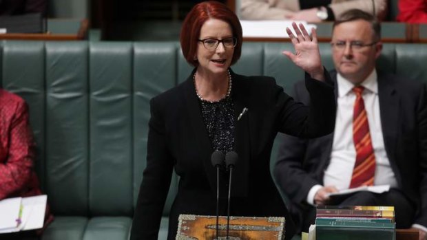 Julia Gillard: under attack.
