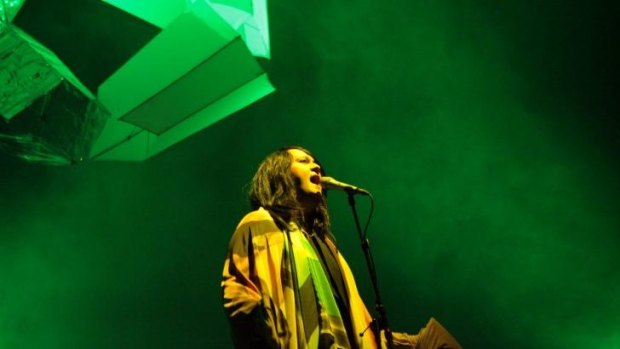 Antony Hegarty performing at the 2012 Melbourne Festival.