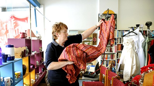 The Salvation Army's Ashburton thrift store is tempting the fashion-conscious in tough times.