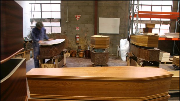 Obesity takes its toll on the funeral industry: Funeral directors are running out of oversized coffins.