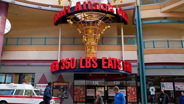 Heart Attack Grill ... the restaurant in Vegas.