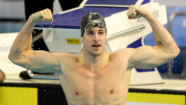 James Magnussen ... world champion and red-hot favourite in his Olympic debut.