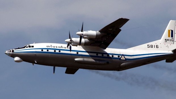 Myanmar Air Force Shaanxi Y-8 MRD